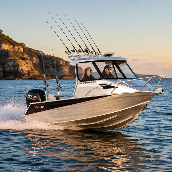 McLay Sportsman 571 HT| Aluminium Fishing & Family Boat | Warren Hay Marine