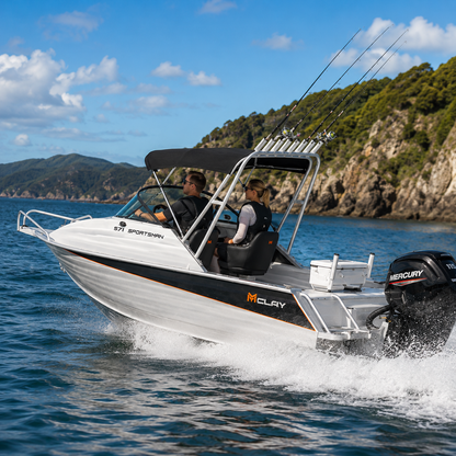 McLay Sportsman 571 | Aluminium Fishing & Family Boat | Warren Hay Marine