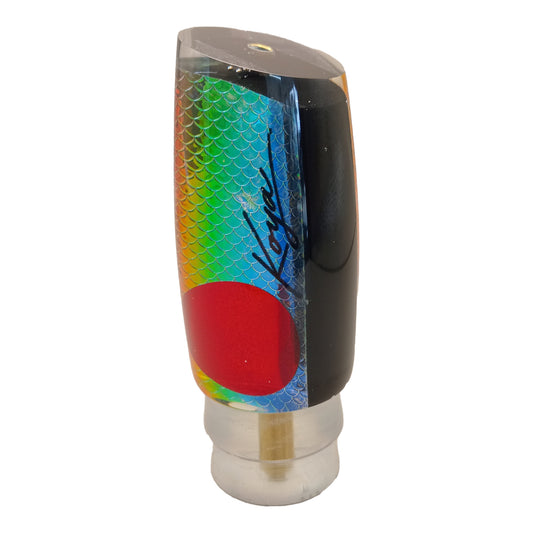 Koya Medium Kona Plunger (Rainbow scales black)