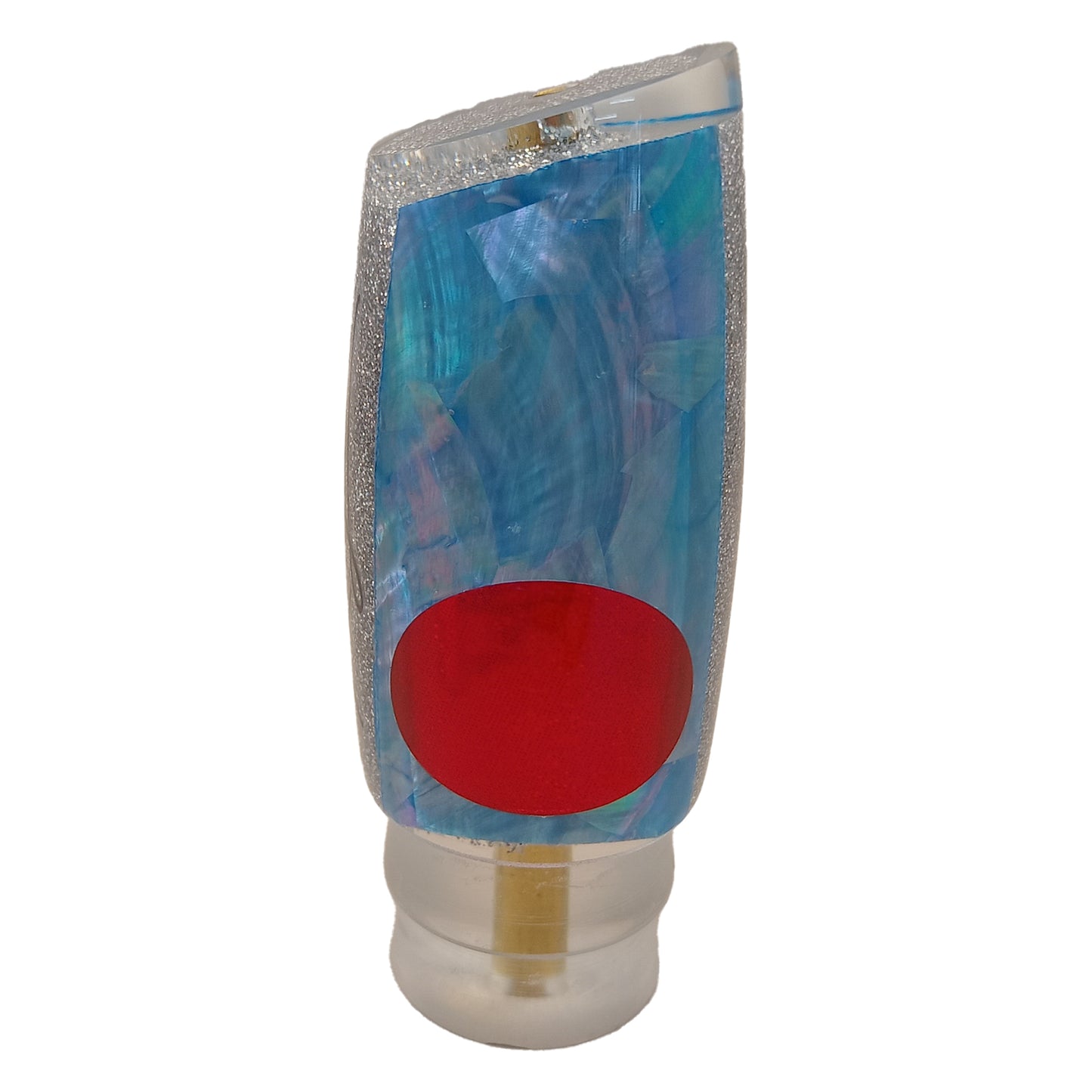 Koya Medium Kona Plunger (Blue MOP glitter)