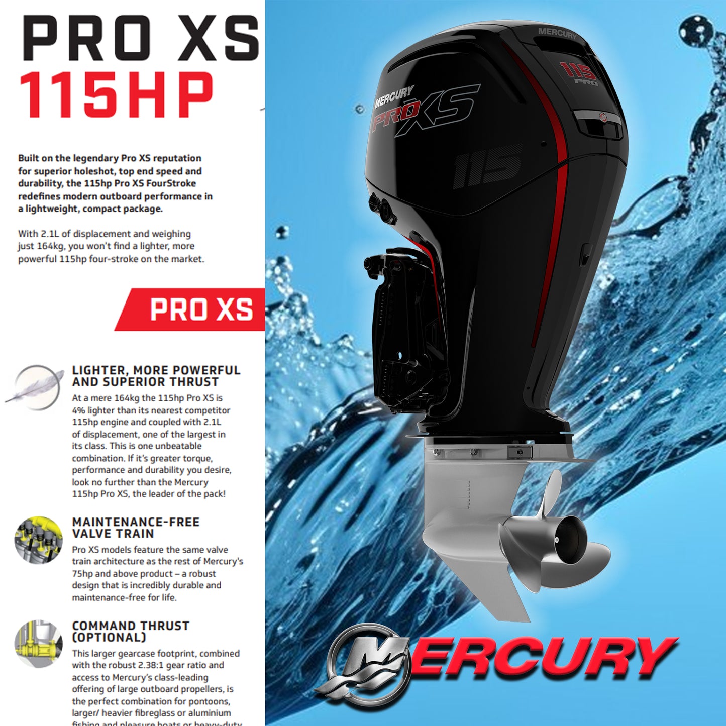 Mercury 115 Pro XS