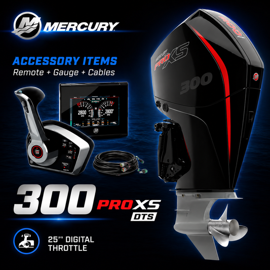Mercury 300hp Pro XS DTS digital throttle outboard engine