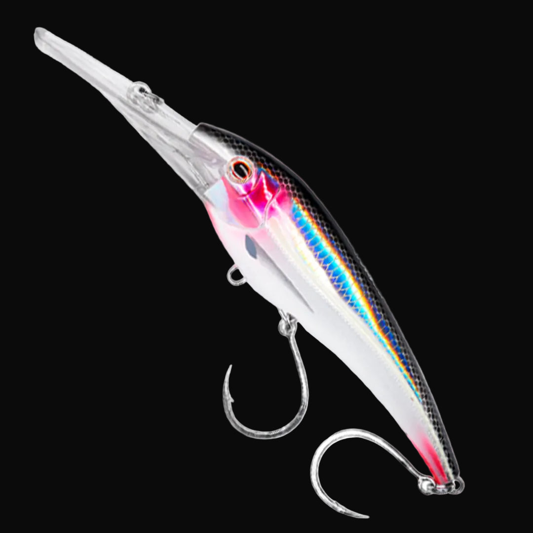 Nomad DTX 200HD 200mm hardbody minnow lure in Bleeding Mullet color for offshore game fishing