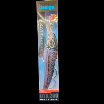 Nomad DTX200HD Redbait trolling lure – 200mm high-speed offshore lure with BKK hooks