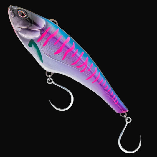 Pink Mackerel Nomad Madmacs 200 offshore hardbody lure for wahoo and tuna