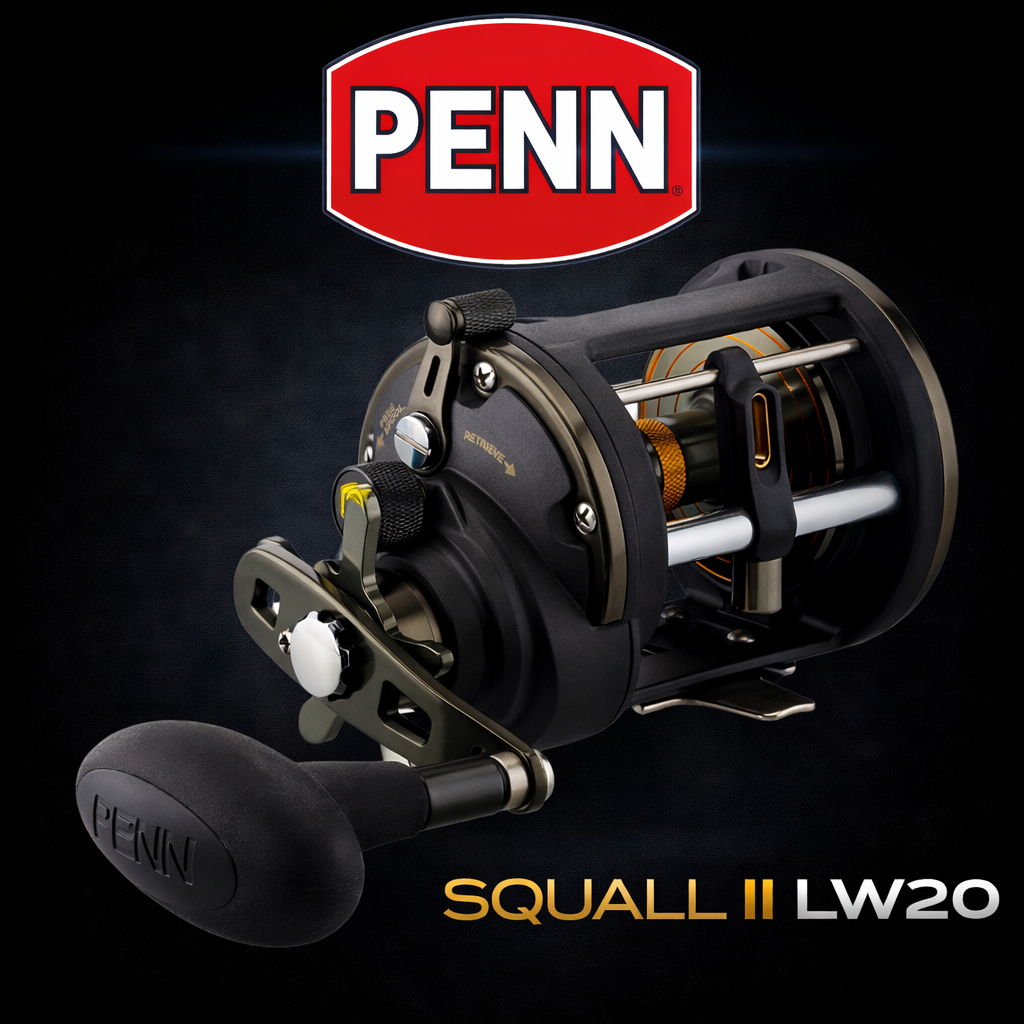 Penn Squall II Level wind 20 fishing reel 