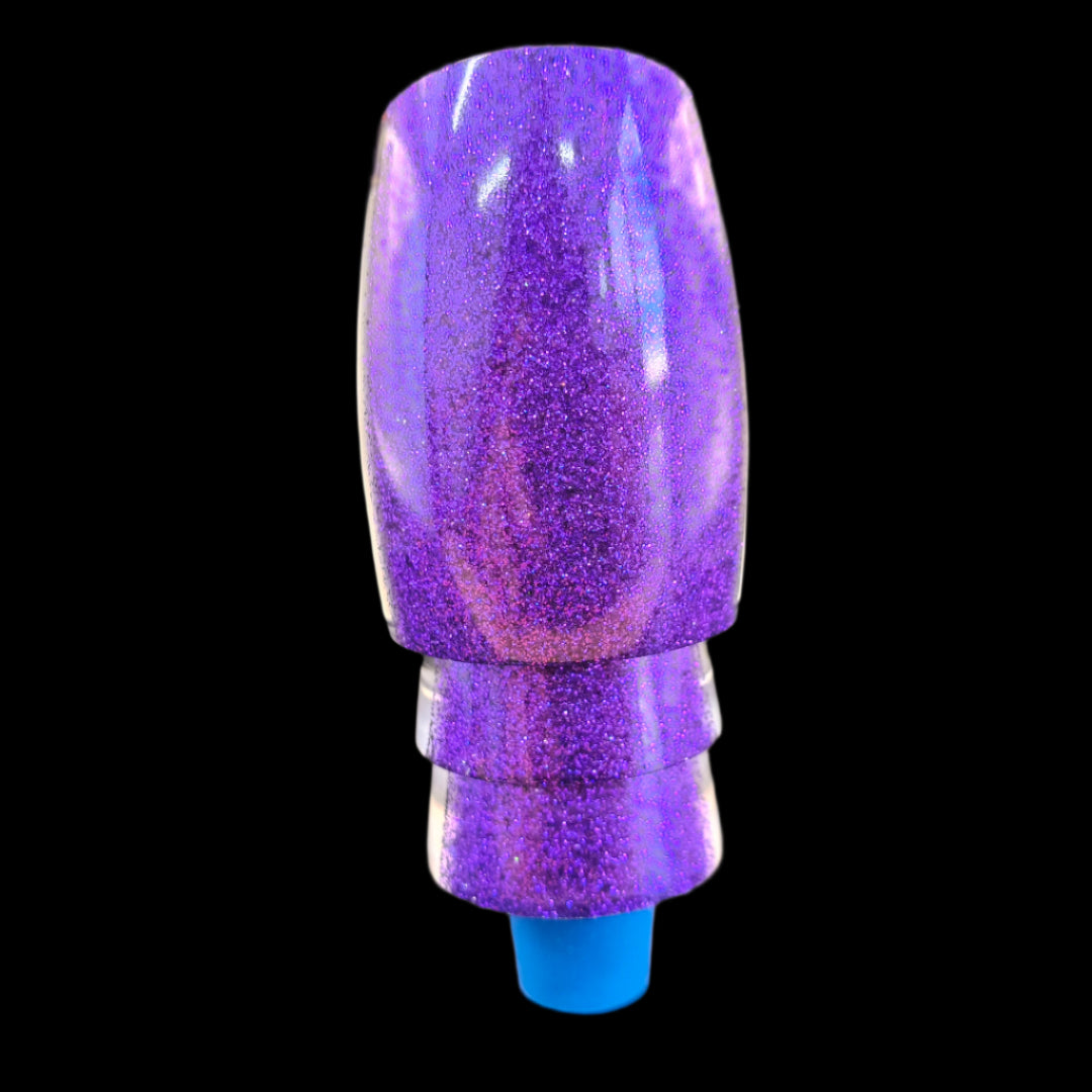 Tantrum Lures Large Bandit Head in Purple – 85mm Kona-made game lure head only, available at Warren Hay Marine.