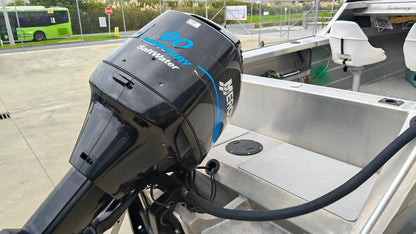 Used Ramco Getaway with a mercury 90hp 2 stroke outboard engine