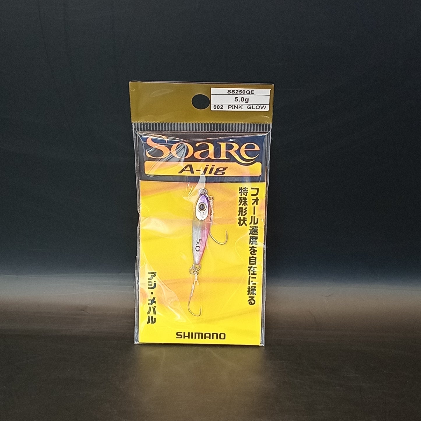 SHIMANO SOARE A-JIG 5GM PINK GLOW SS250QE002