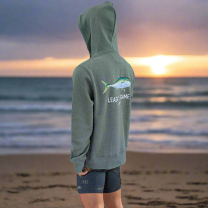 LEAD THE GAME KINGFISH HOODIE
