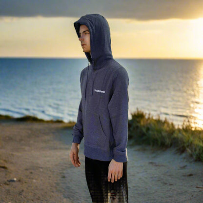 Shimano Clothing. charcoal Marlin hoodie 
