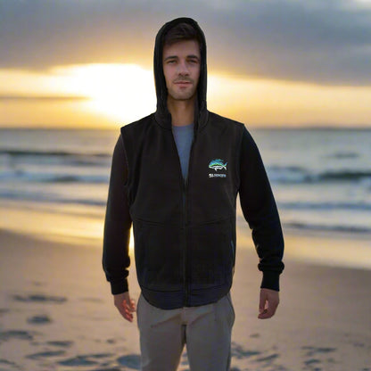 Shimano hooded vest. 
