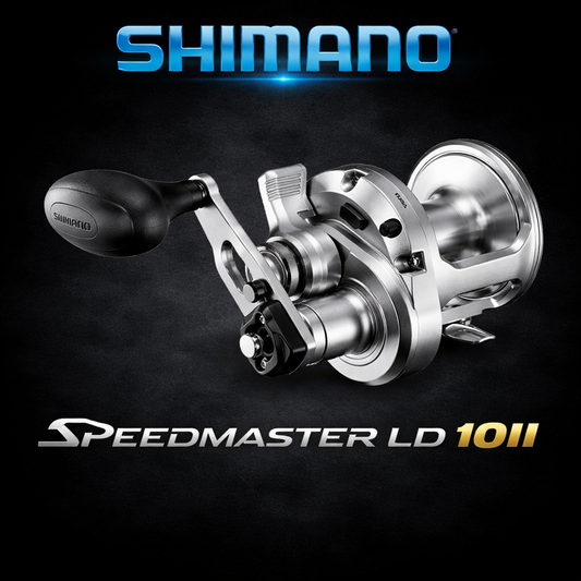 Shimano Speedmaster 10II 2-Speed Lever Drag Reel – Compact Strength, Big Capability