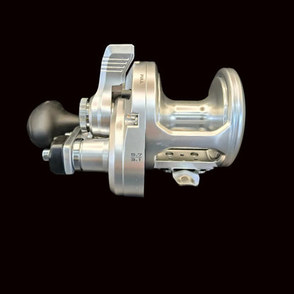 Shimano Speedmaster 12II saltwater overhead reel close up