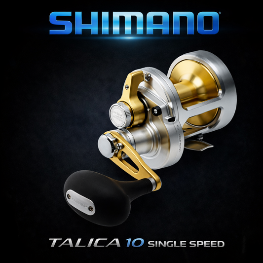 Shimano Talica 10 single speed lever drag fishing reel