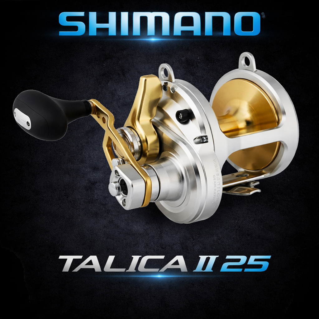 Shimano Talica II 25 two speed lever drag fishing reel 