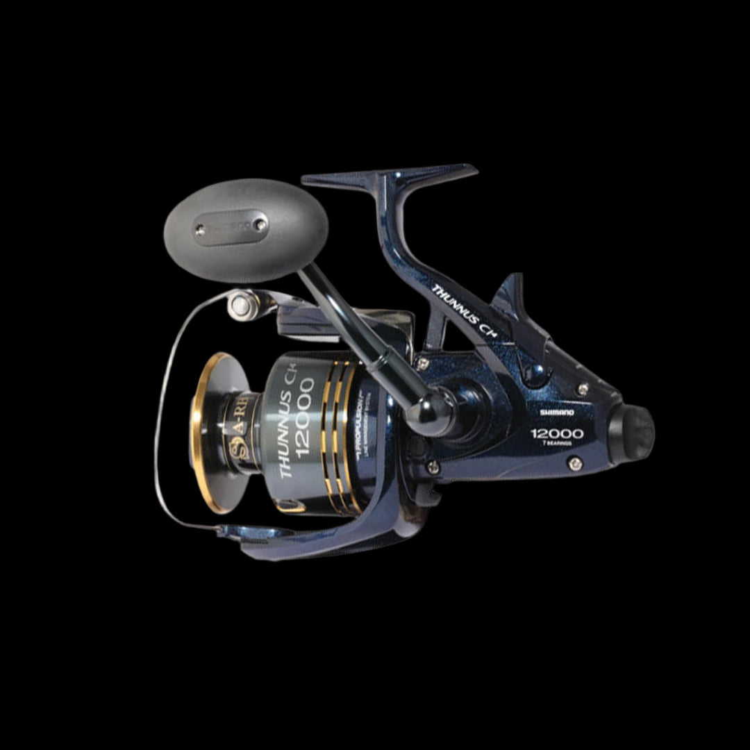Shimano thunnus 12000 premium bait runner reel. 