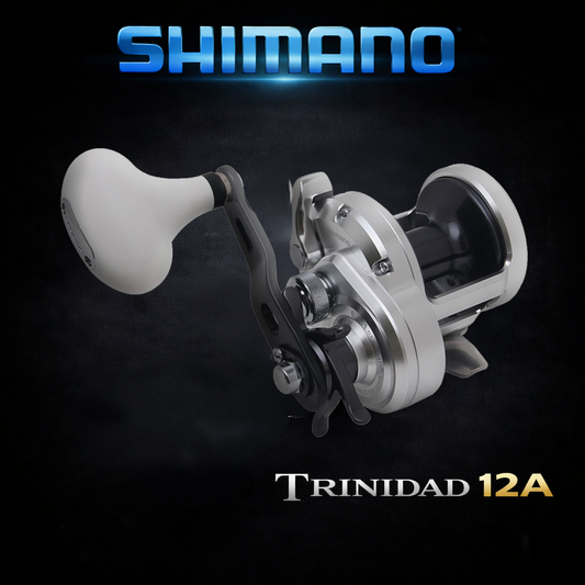 Shimano Trinidad 12a saltwater star gdrag over head fishing reel