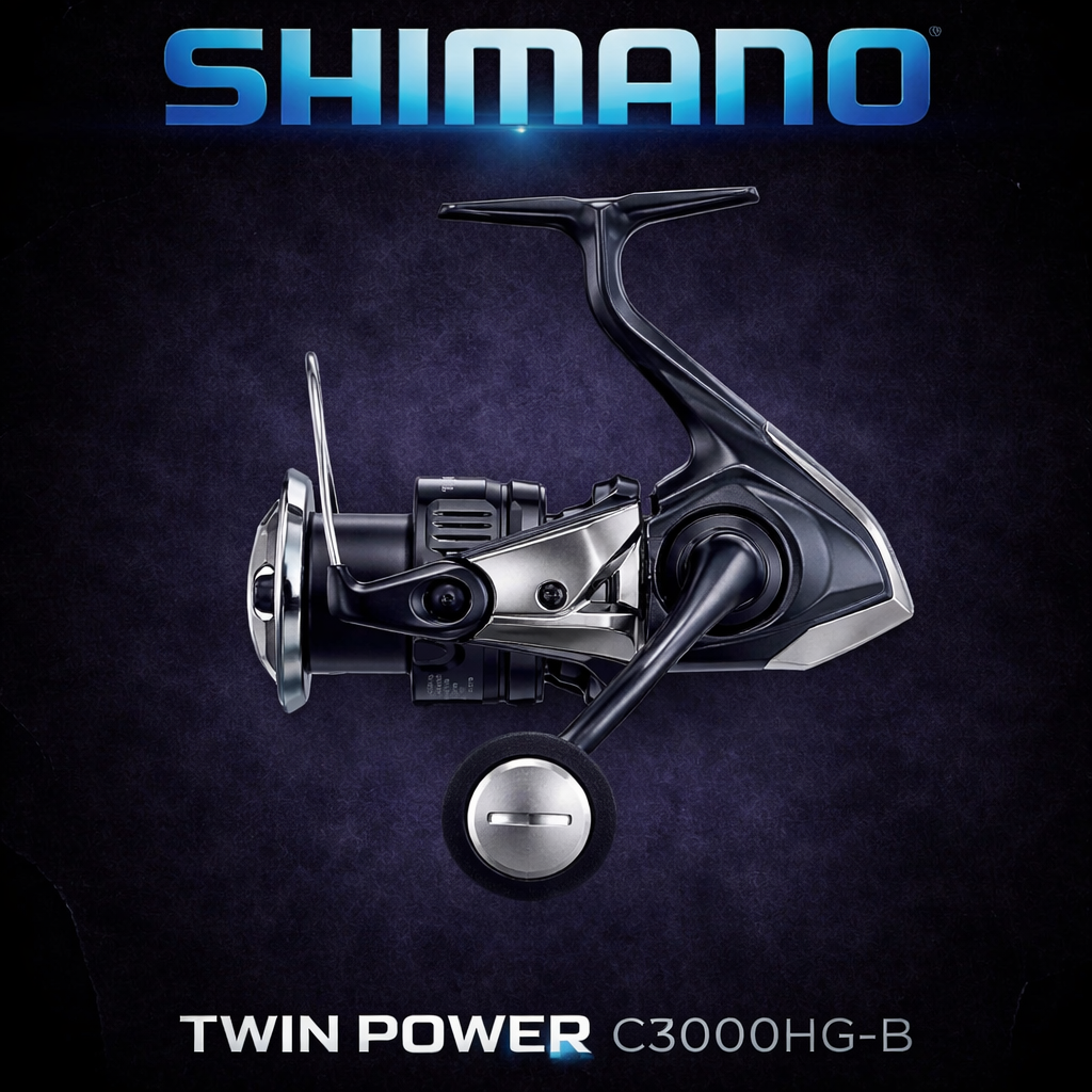Shimano Twin Power C3000HG-B saltwater spinning reel