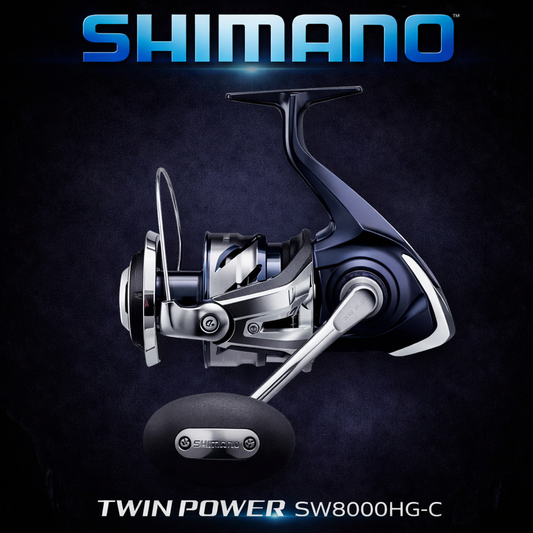 Shimano Twin Power SW8000HG-C salt water spinning reel