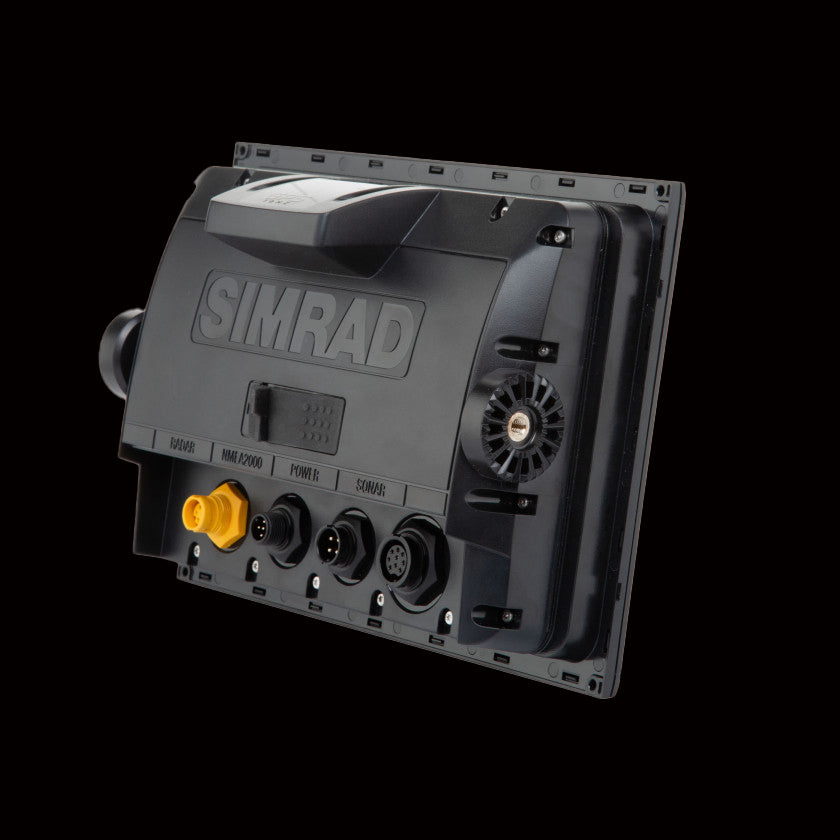 Simrad GO9 XSE chartplotter with Active Imaging 3-in-1 transducer at Warren Hay Marine Whangārei
