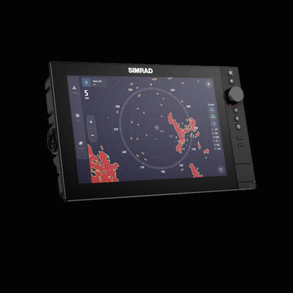 Simrad NSS 4 Series – customizable marine multifunction display with touchscreen, dial, and keypad at Warren Hay Marine, Whangarei