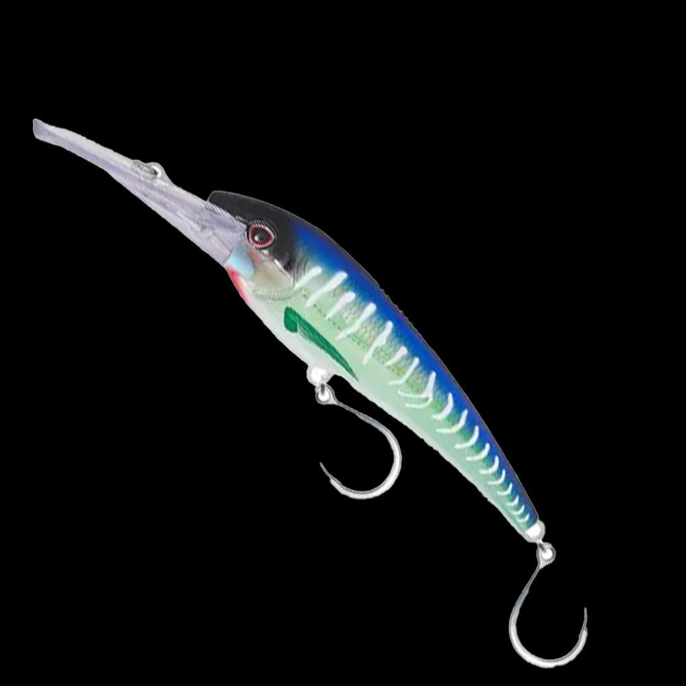 Nomad DTX200HD trolling lure in Spanish Mackerel pattern – 200mm high-speed offshore lure with BKK 5X hooks