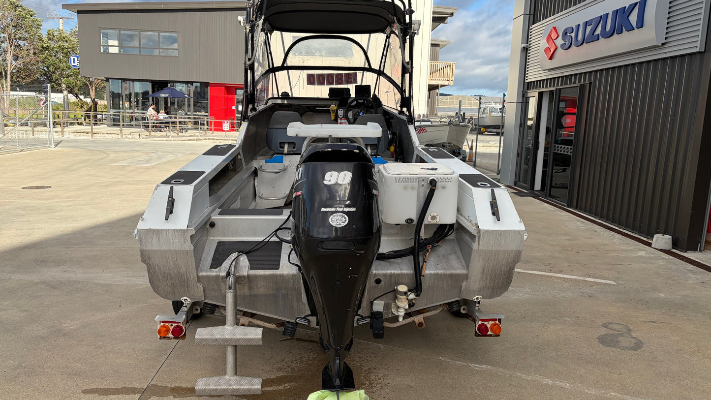 2007 Stabicraft 533 powered by Suzuki DF90A four stroke outboard