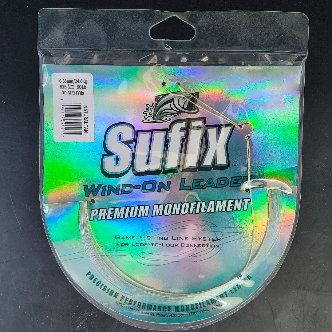 Sufix Wind-On Leader 50lb leader line