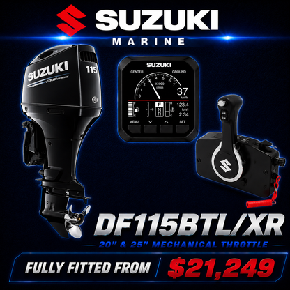 Suzuki Outboard engine DF1150 Mechanical. Warren Hay Marine, Whangarei 