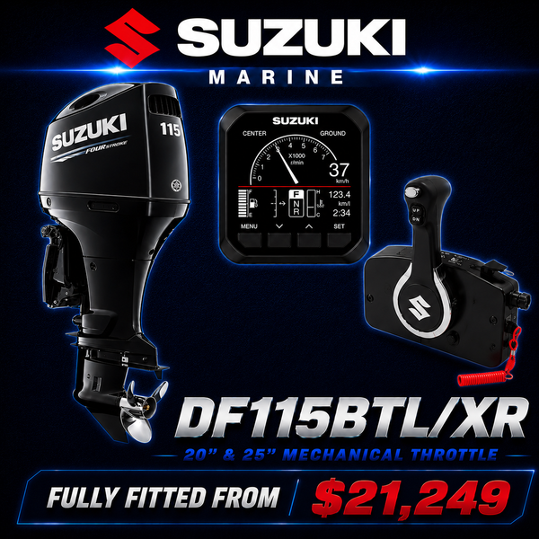 Suzuki Outboard engine DF1150 Mechanical. Warren Hay Marine, Whangarei 