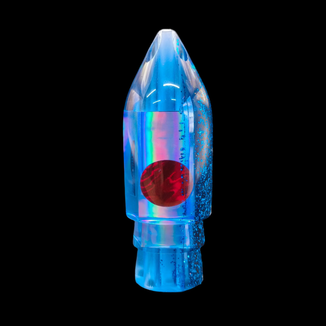 Tantrum Lures Large Jet Pack Head in Dark Blue – 90mm Kona-made game lure head only, available at Warren Hay Marine.