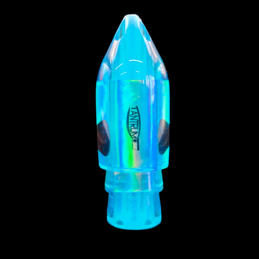 Tantrum Lures Medium Jet Pack Head in Light Blue – 90mm Kona-made lure head only, available at Warren Hay Marine.