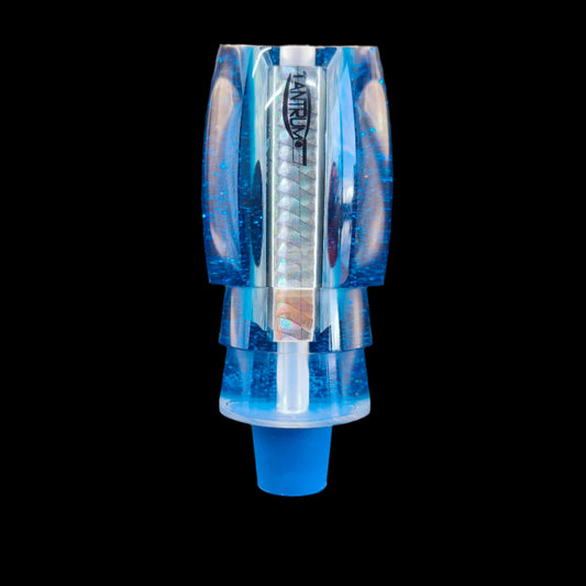 Tantrum Lures Large Bandit Head in Dark Blue – 85mm Kona-made lure head only, available at Warren Hay Marine.
