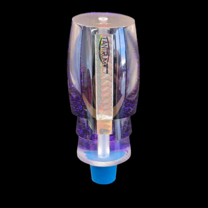 Tantrum Lures Large Bandit Head in Purple – 85mm Kona-made game lure head only, available at Warren Hay Marine.