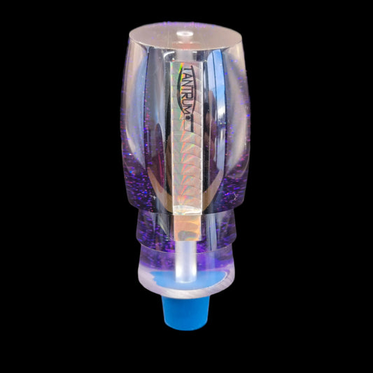 Tantrum Lures Large Bandit Head in Purple – 85mm Kona-made game lure head only, available at Warren Hay Marine.