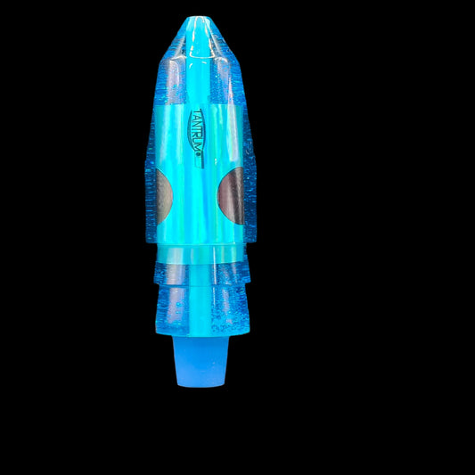 Tantrum Lures Large Bullet Head in Light Blue – Kona-made game fishing lure head only, available at Warren Hay Marine.