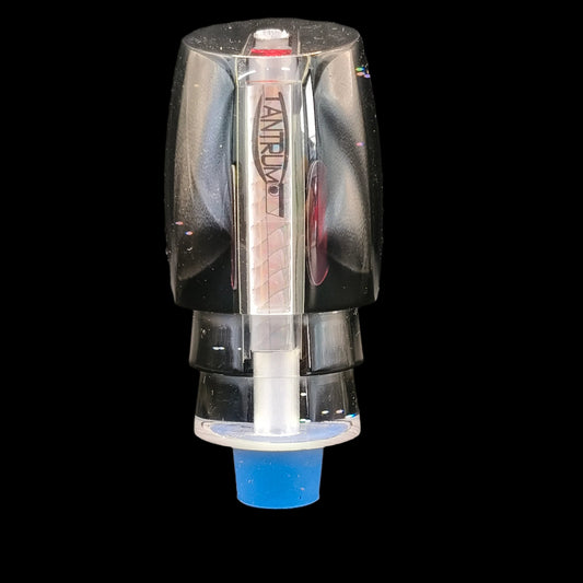 Tantrum Lures Medium Bandit Head in Black – Kona-made lure head only, available at Warren Hay Marine.