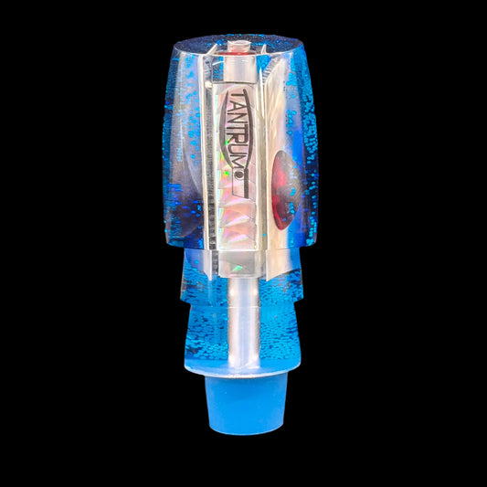 Tantrum Lures Small Bandit Head in Dark Blue – Kona-made lure head only, available at Warren Hay Marine.