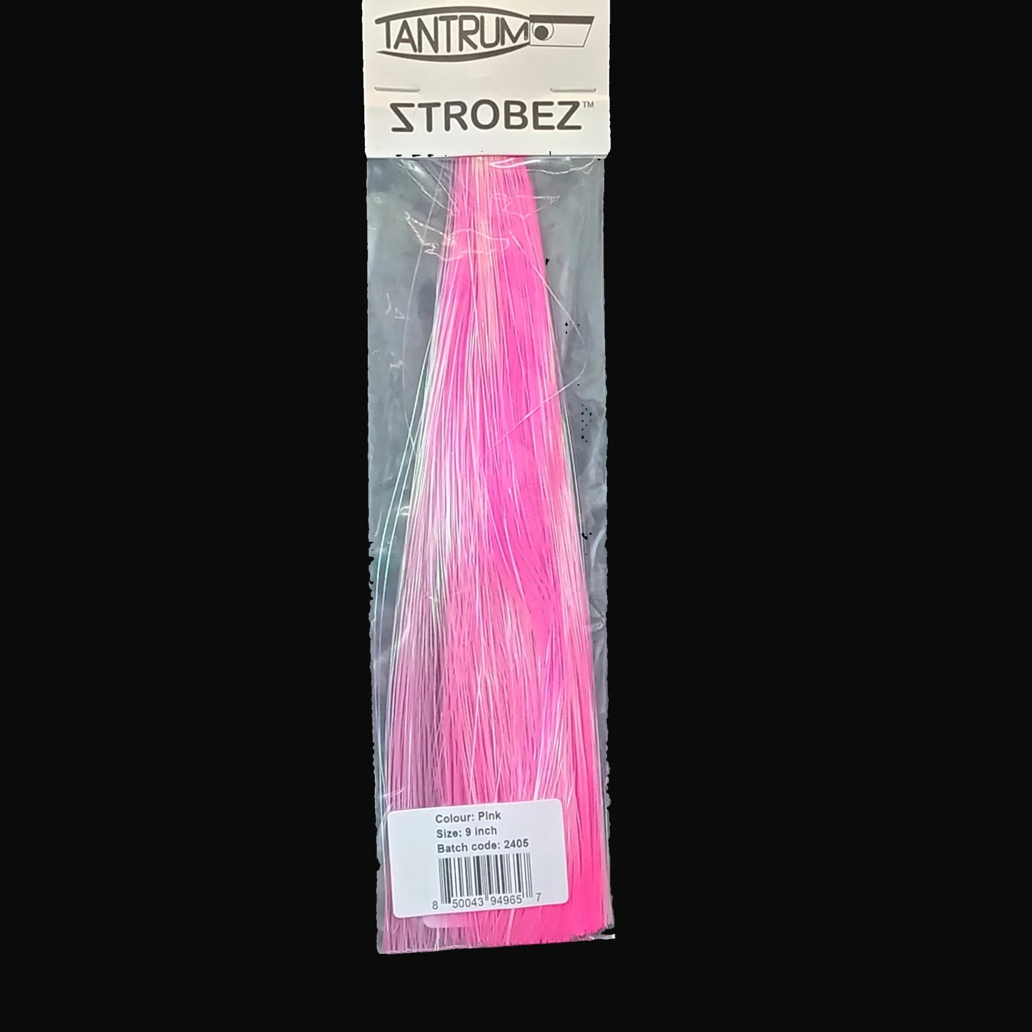 High flash pink Tantrum Strobez skirt for trolling lures