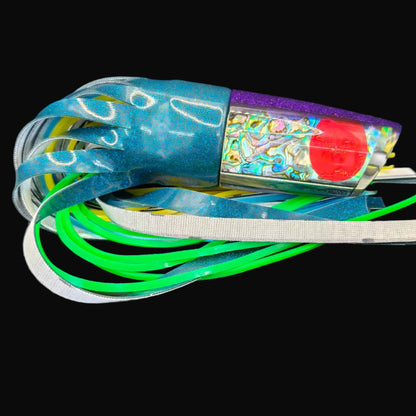 Tantrum TTS XXL Kaboom Head Game Fishing Lure – Teal Blue / Newell Highlights (VAN)