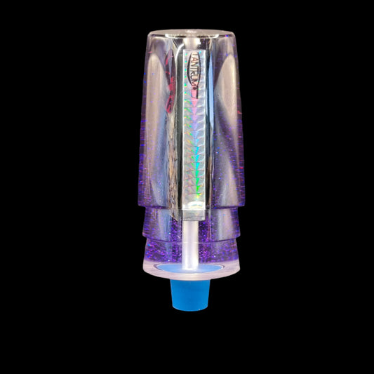 Tantrum Lures XL Kaboom Head in Purple – 113mm Kona-made big game lure head only, available at Warren Hay Marine.