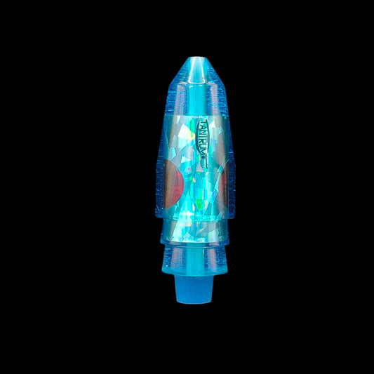 Shop the Tantrum Medium Bullet Head in Light Blue – handcrafted in Kona, Hawaii. Head only, perfect for custom rigging. Available now at Warren Hay Marine, Whangarei.