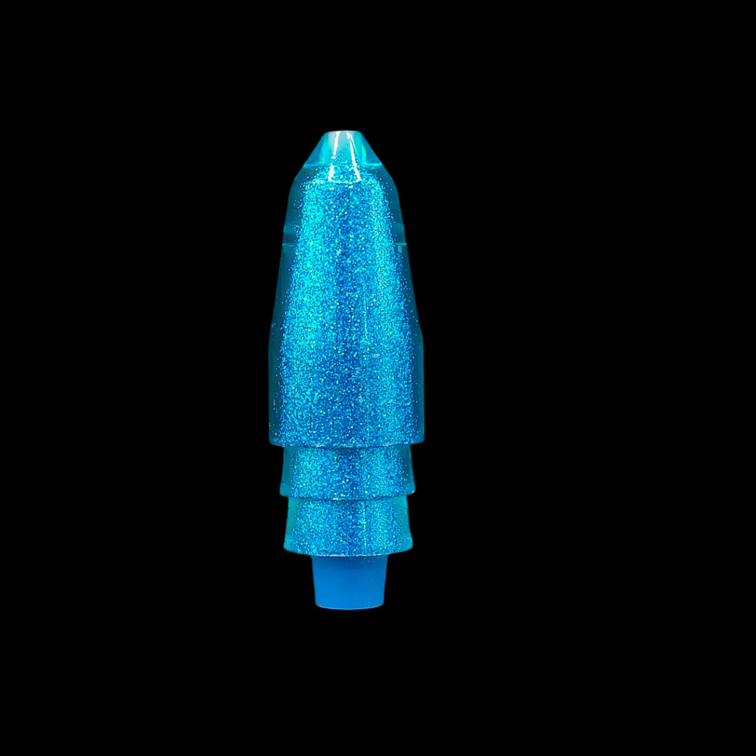 Shop the Tantrum Medium Bullet Head in Light Blue – handcrafted in Kona, Hawaii. Head only, perfect for custom rigging. Available now at Warren Hay Marine, Whangarei.