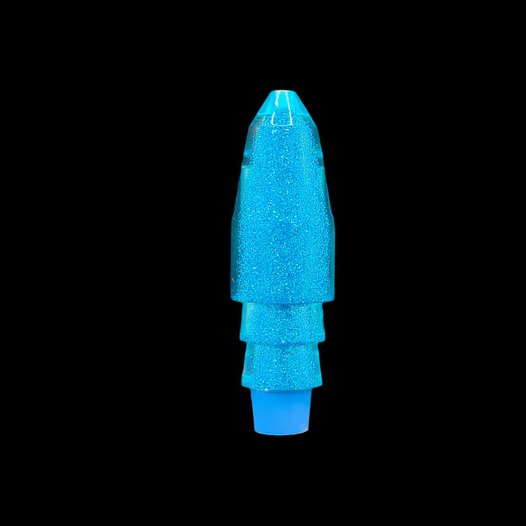 Shop the Tantrum Small Bullet Head in Light Blue – handcrafted in Kona, Hawaii. Head only, perfect for custom rigging. Available now at Warren Hay Marine, Whangarei