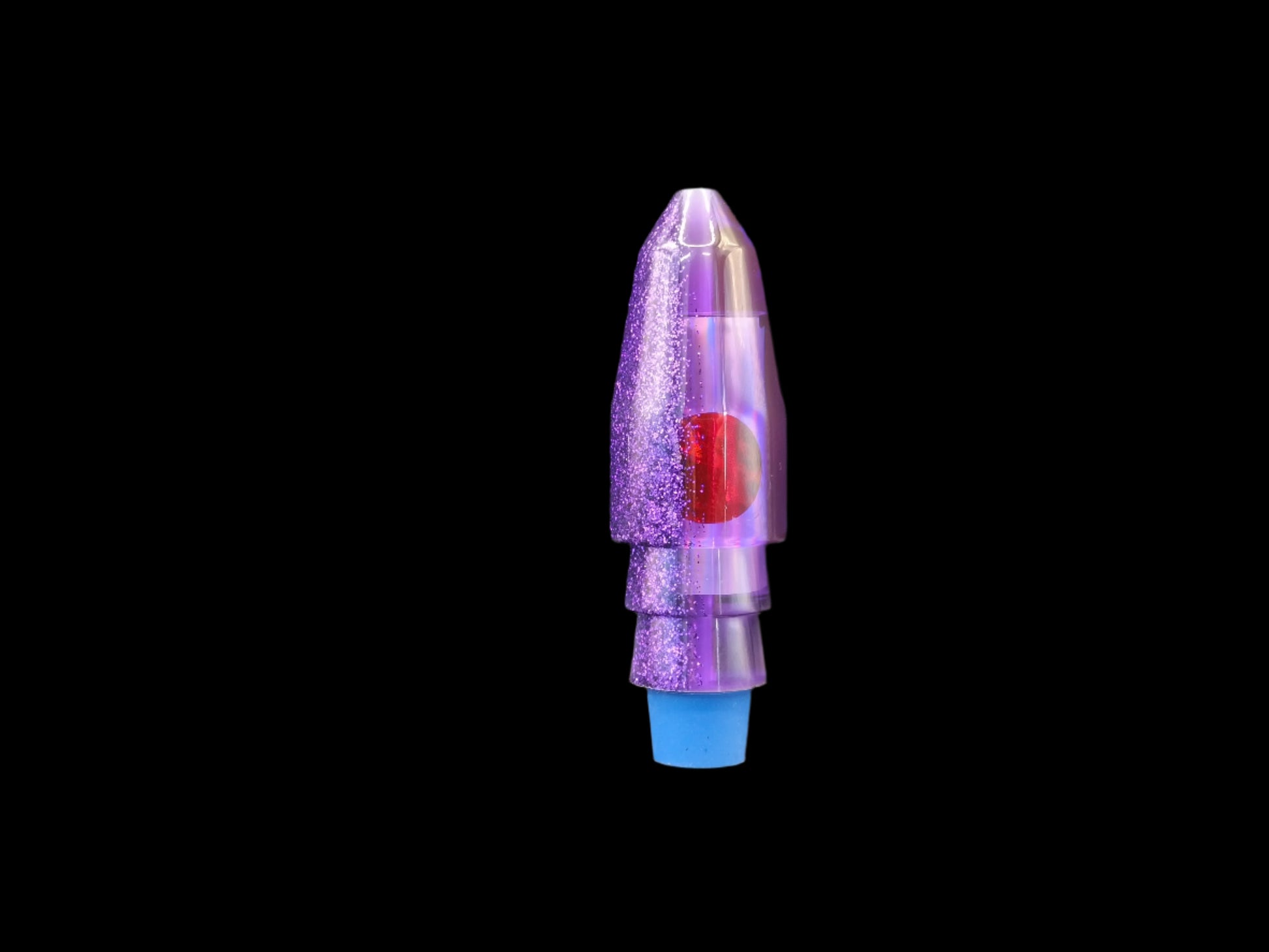 Tantrum Lures Small Bullet Head in Purple – Kona-made game fishing lure head only, available at Warren Hay Marine.