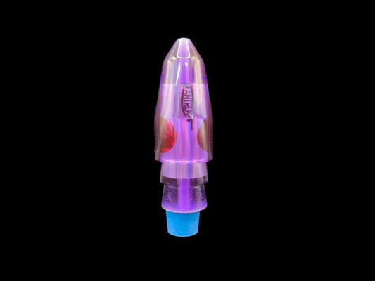Tantrum Lures Small Bullet Head in Purple – Kona-made game fishing lure head only, available at Warren Hay Marine.