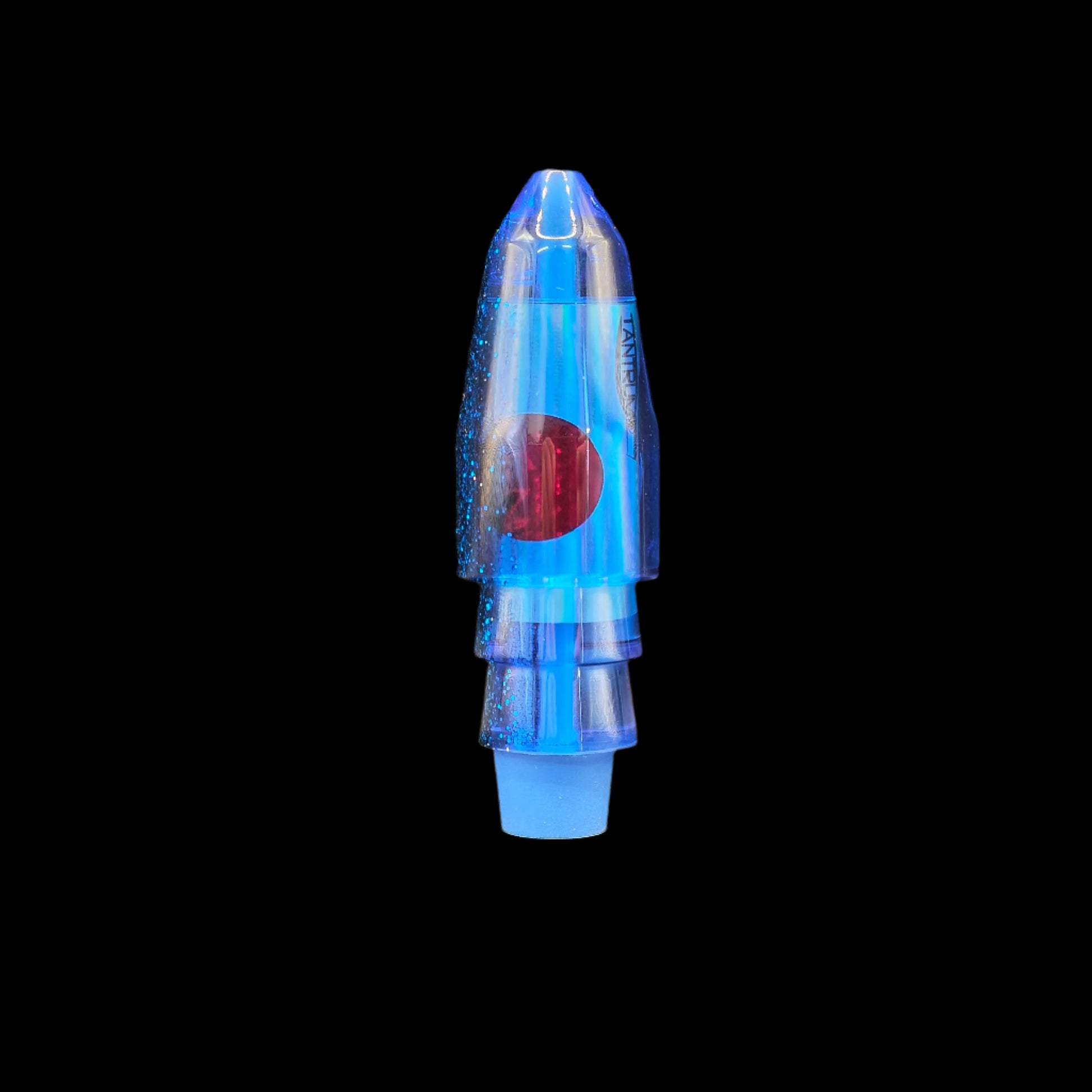 Tantrum Lures Small Bullet Head in Dark Blue – Kona-made game fishing lure head only, available at Warren Hay Marine.