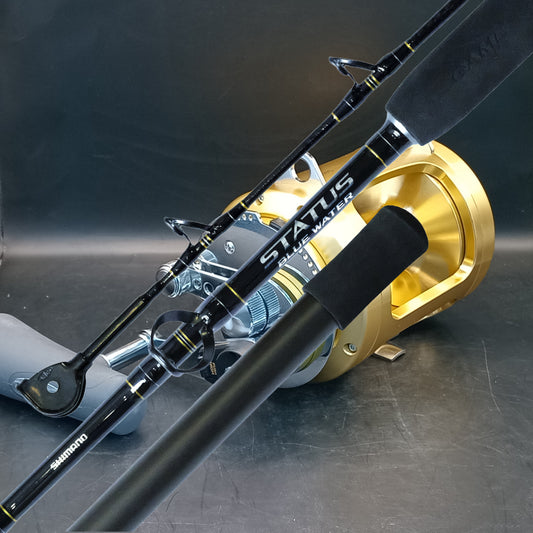 Shimano Tiagra 50W + Status Bluewater Straight Butt 5'6" rod