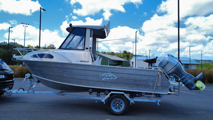 Used boat, Fyran Pursuit 575, 90hp honda